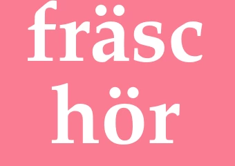 Synonym fräschör