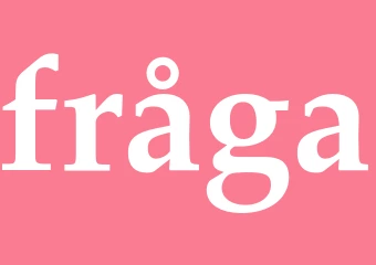 Synonym fråga