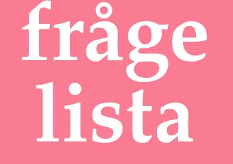 Synonym frågelista