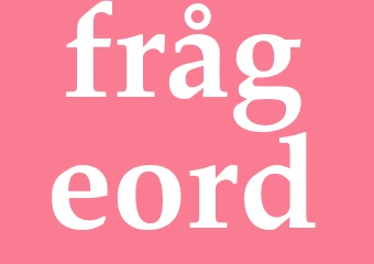 Synonym frågeord