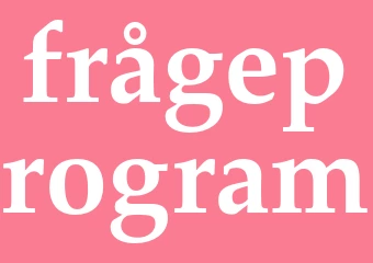 Synonym frågeprogram