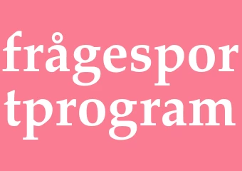 Synonym frågesportprogram
