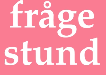 Synonym frågestund