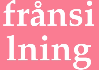 Synonym frånsilning