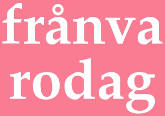 Synonym frånvarodag