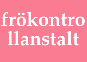 Synonym frökontrollanstalt
