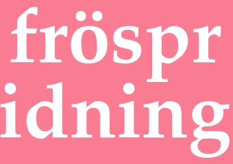 Synonym fröspridning