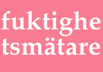 Synonym fuktighetsmätare