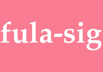 Synonym fula sig