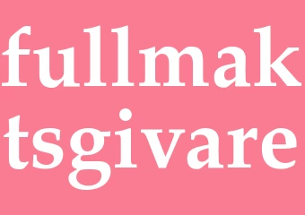 Synonym fullmaktsgivare
