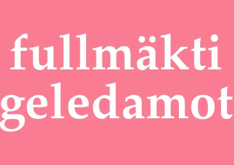 Synonym fullmäktigeledamot
