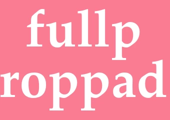 Synonym fullproppad