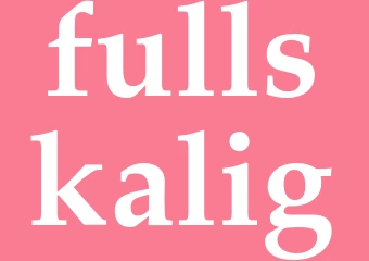 Synonym fullskalig
