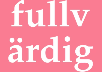 Synonym fullvärdig