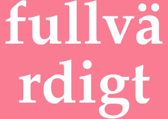 Synonym fullvärdigt