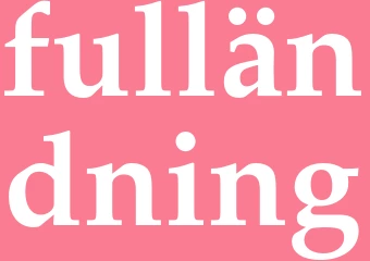 Synonym fulländning