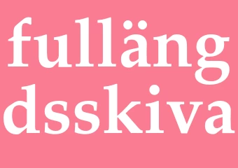 Synonym fullängdsskiva