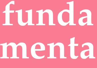 Synonym fundamenta