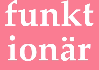 Synonym funktionär