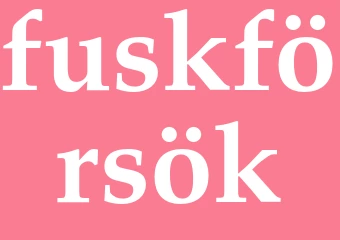Synonym fuskförsök