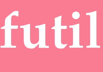 Synonym futil