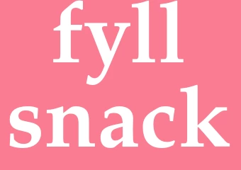 Synonym fyllsnack