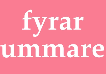 Synonym fyrarummare