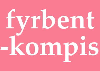 Synonym fyrbent kompis