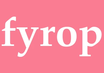 Synonym fyrop
