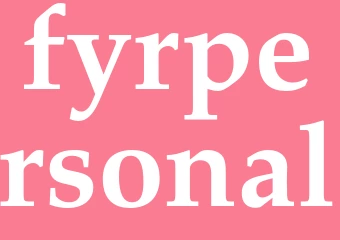 Synonym fyrpersonal