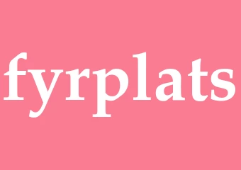 Synonym fyrplats