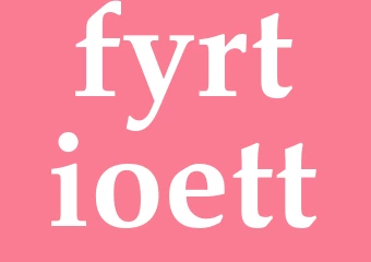 Synonym fyrtioett