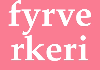 Synonym fyrverkeri