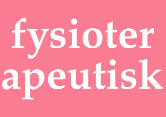 Synonym fysioterapeutisk