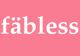 Synonym fäbless
