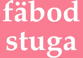 Synonym fäbodstuga