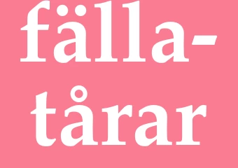 Synonym fälla tårar