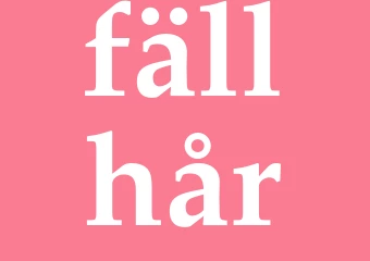 Synonym fällhår