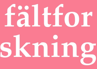 Synonym fältforskning