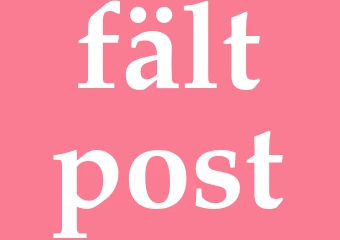 Synonym fältpost