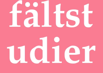 Synonym fältstudier