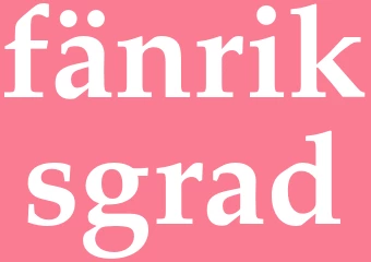 Synonym fänriksgrad