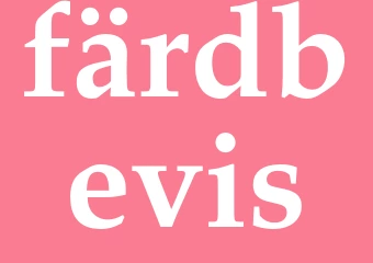 Synonym färdbevis