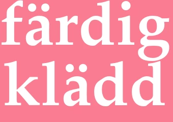 Synonym färdigklädd