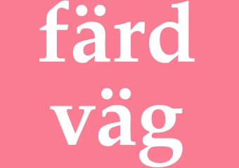 Synonym färdväg
