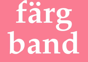 Synonym färgband