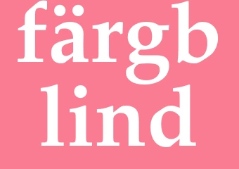 Synonym färgblind