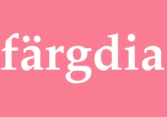 Synonym färgdia