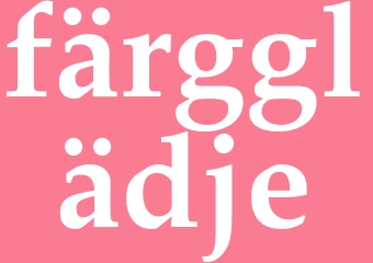 Synonym färgglädje
