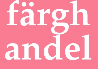 Synonym färghandel